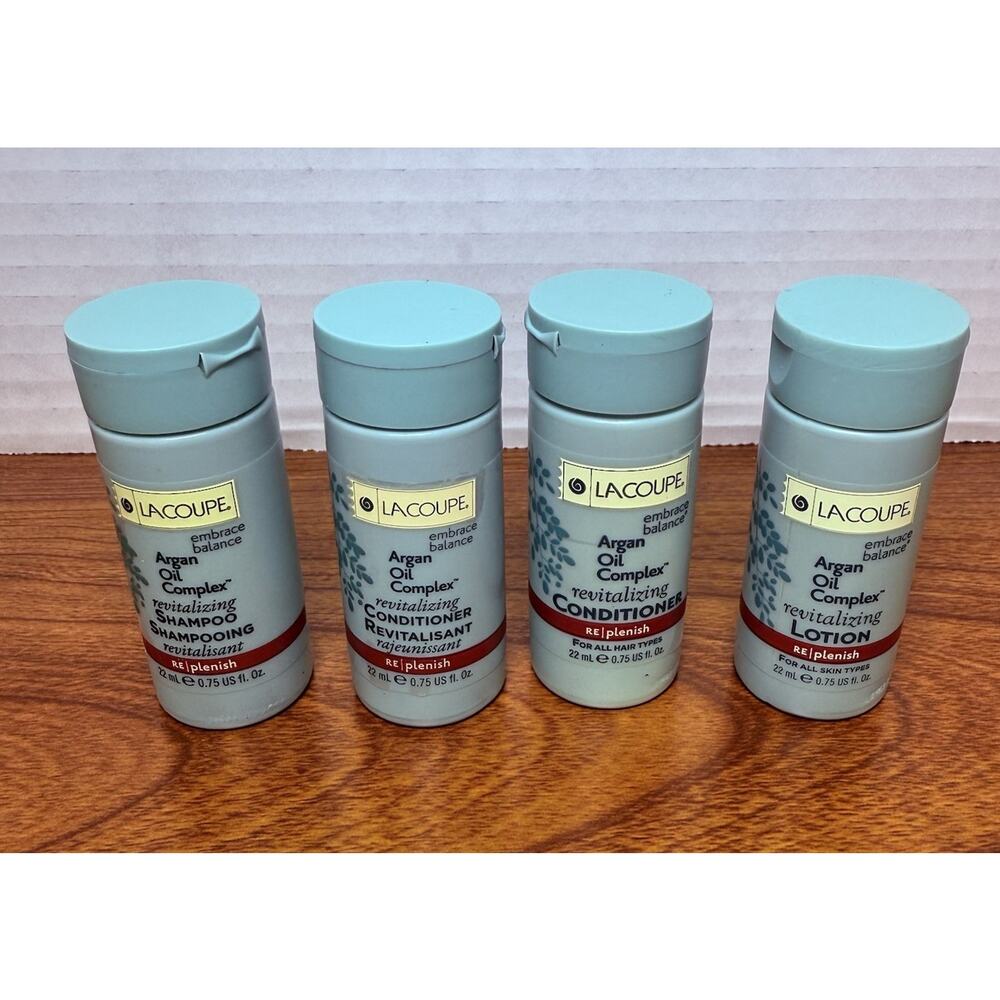 LACOUPE Argan Oil Complex Revitalizing LOTION Hair Products Set new